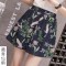 小香风夏季韩版2019新款女式大码印花chic短裤
