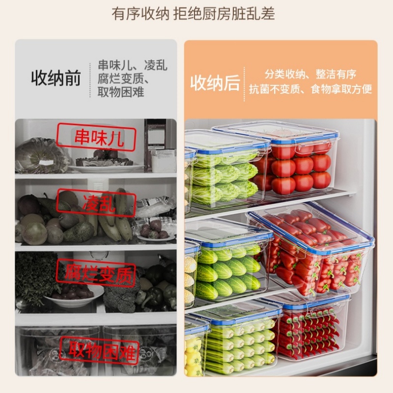 攸形 透明收纳盒高清大图