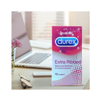 [杜蕾斯低价清货]Durex 杜蕾斯 凸点螺纹避孕套 10只/盒 英国进口