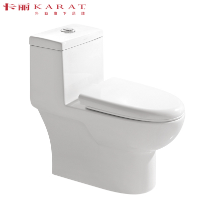 科勒旗下品牌KARAT卡丽卫浴思琴连体座便器坐便器防臭静音虹吸式落地式马桶98500T/98515T