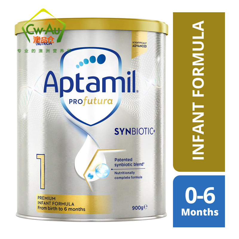 澳洲版 爱他美 Aptamil 白金/铂金 1段/一段 900g 1罐装 0-6月 婴儿幼儿婴幼儿配方奶粉高清大图