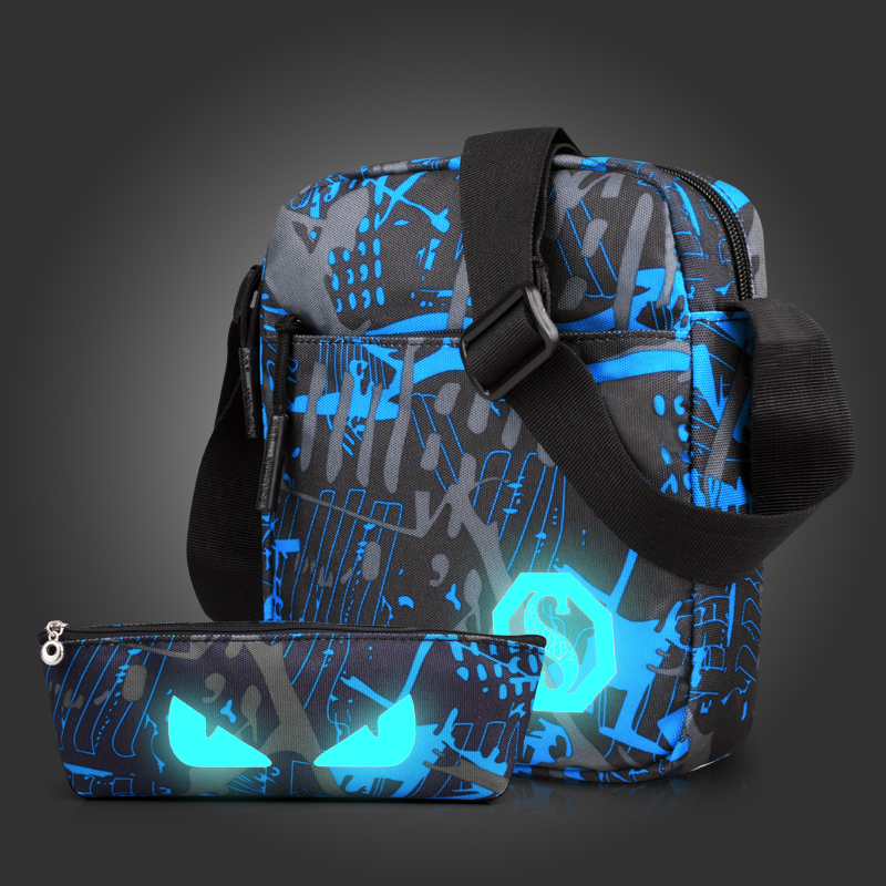 新款男士帆布包单肩包韩版休闲帆布男包迷你斜挎包小跨包背包