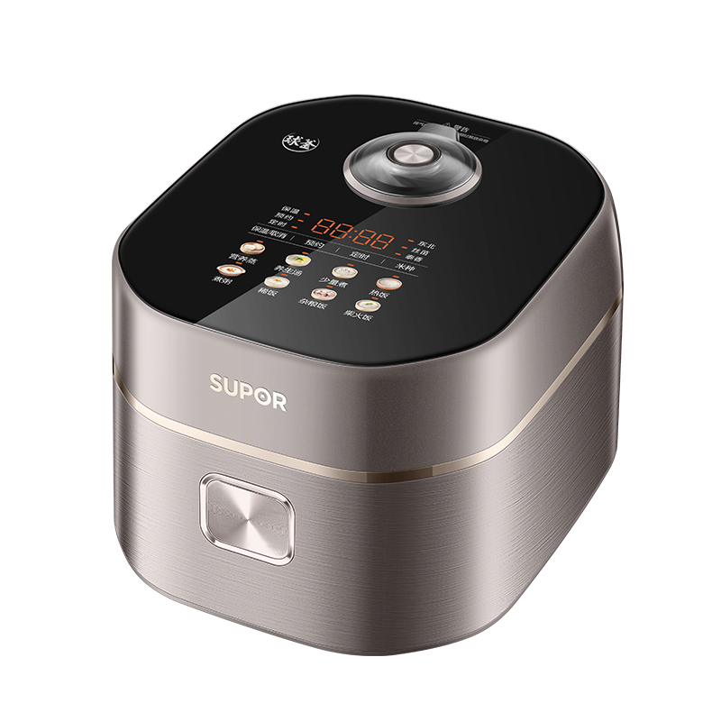 苏泊尔SUPOR 2L有钛0涂层IH电磁加热电饭煲SF20HC0805 不锈钢内胆 糙米饭预约烹饪高清大图