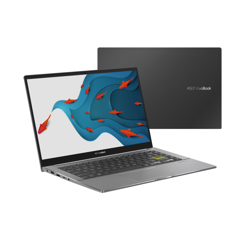 华硕(ASUS)M4600 14英寸轻薄笔记本电脑(R7-4700 16G 512G 金属)耀夜黑