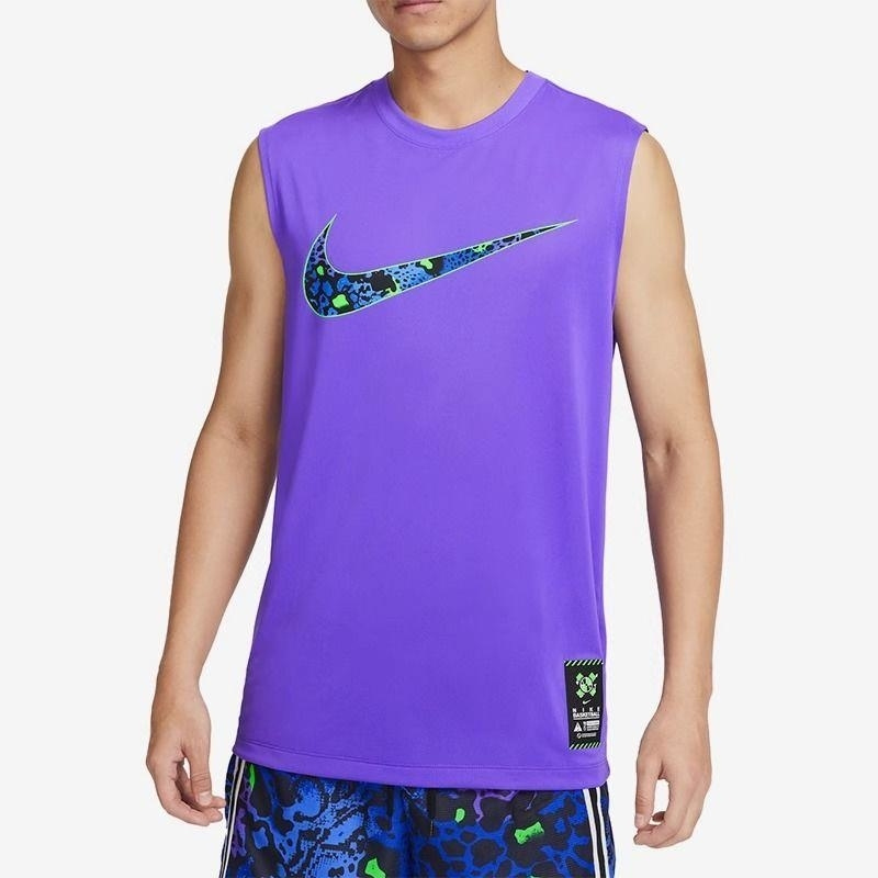 NIKE耐克背心篮球系列运动休闲舒适透气圆领男装FQ0357-547 Z