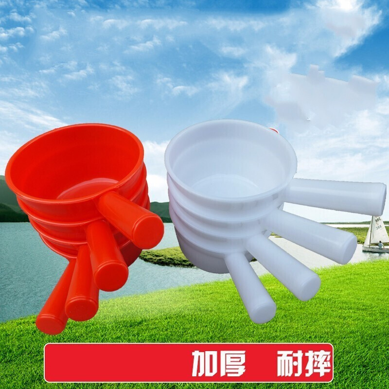 春风加厚塑料水瓢大水勺工业水瓢水勺水瓢 白色170*62mm