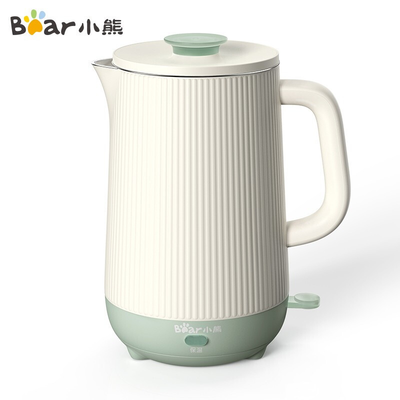 小熊(Bear)恒温水壶 开水壶大容量 无缝内胆 ZDH-P16V7 一键55°保温 1.6L