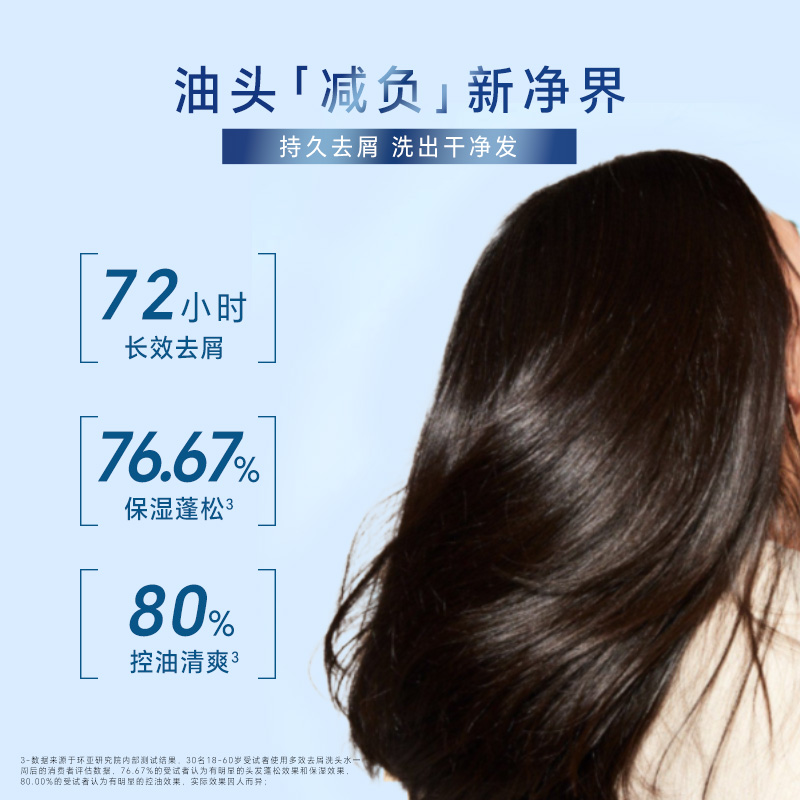 滋源多效去屑洗头水500g/瓶高清大图