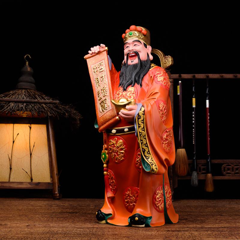家柏饰(CORATED)爷佛像 铜爷文家用供奉桌摆件高清大图
