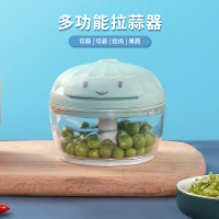 拜杰蒜泥器多功能捣蒜器绞肉机家用碎菜器压蒜器手拉蒜蓉器切蒜器