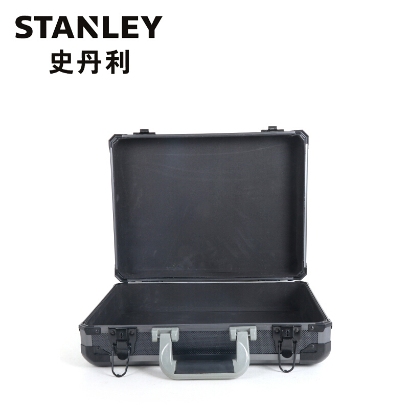 史丹利(STANLEY)铝合金工具箱17寸95-282-23五金工具箱家用多功能