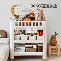 质凡尿布台护理台新生儿宝宝换尿不湿婴儿床多功能按摩抚触洗澡台
