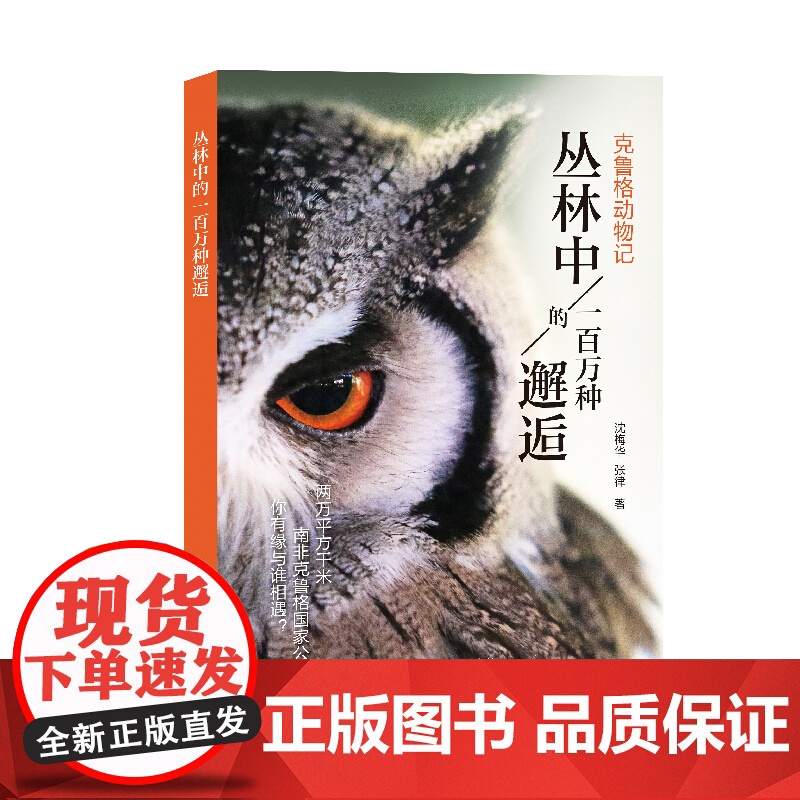 丛林中的一百万种邂逅克鲁格动物记 沈梅华张律小虎小豹化石南非自然保护区野生动物保育自然栖息大象长颈鹿 上海科技教育出版社高清大图