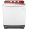 美的(Midea)洗衣机半自动 10公斤双桶双缸 强力洗涤 MP100-S875