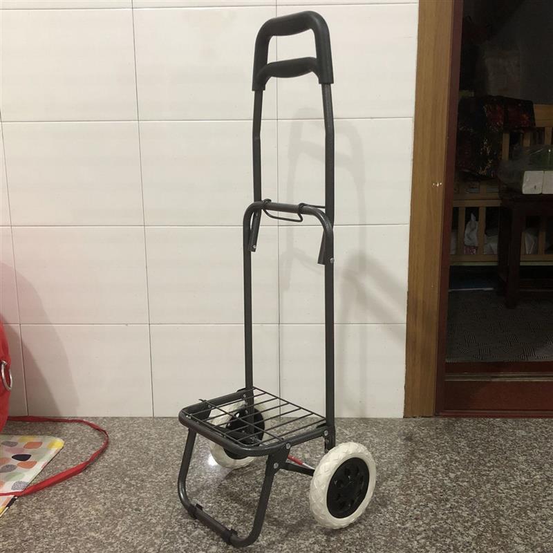 买菜小拉车小推车轻便推车购物手推车拉杆车购物袋拉货拖车