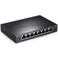 TP-Link TL-SG1008D 8口千兆交换机钢壳1000M网络监控交换机以太网网线分流器