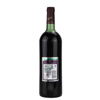 中国通天(TONTINE)野生原汁山葡萄酒1000ml 单支装