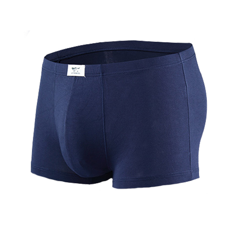 七匹狼男士平角内裤纯色2条盒装l号03900