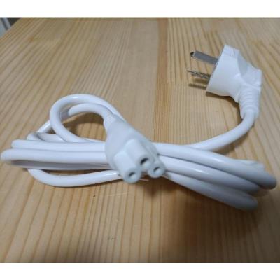 白色梅花孔 0.75m 适用苏泊尔迷你豆浆机电源线热DJ03B-P106B电热杯SW-02T01ACD配件