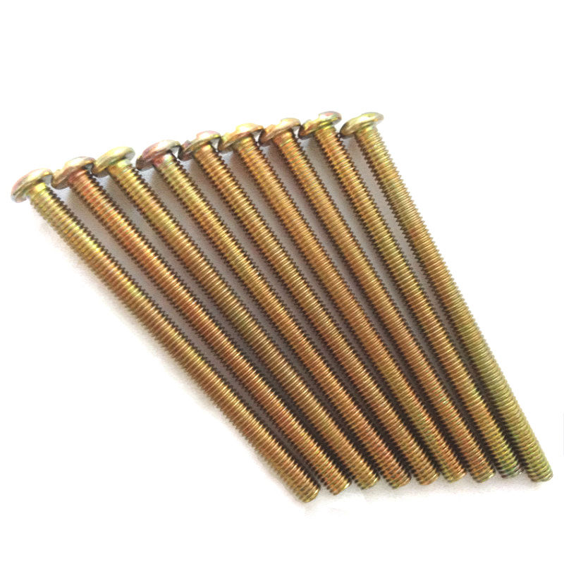 M4开关面板插座加长螺丝国标开关加长螺钉拉手螺丝钉 M4*1公分(1斤约450个) 半斤(数量减半)