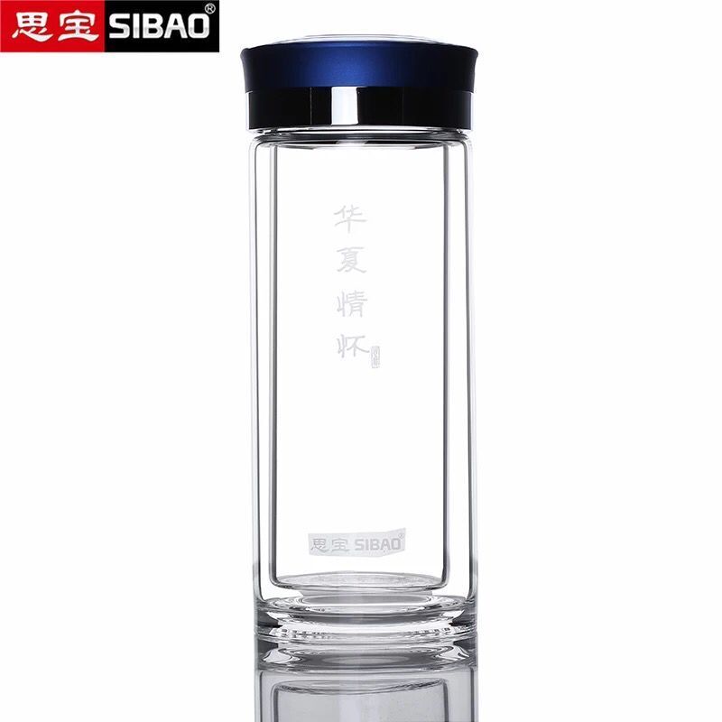 思宝华夏情怀1号双层玻璃杯 280ml
