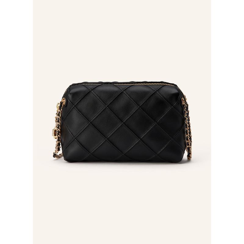 托里.伯奇(TORY BURCH)女士皮革纹理绗缝单肩包小巧斜挎包锁扣设