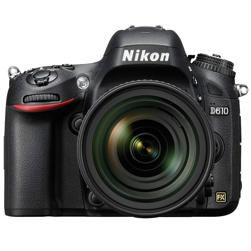 尼康(Nikon) D610(24-120mm)数码单反相机 单镜头套装 约2426万像素高清大图