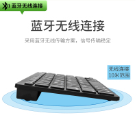 TARGUS泰格斯小键盘无线蓝牙薄便携ipad/IOS/安卓苹果电脑办公2.4G 7号电池黑色B55