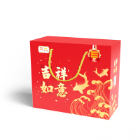 吉祥如意双一万组合A(3700g+3.6L)大米杂粮油6件套组合装