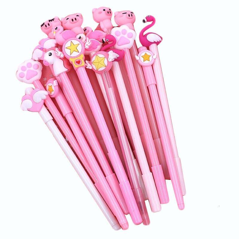中性笔可爱少女心笔粉色系粉红色可爱粉