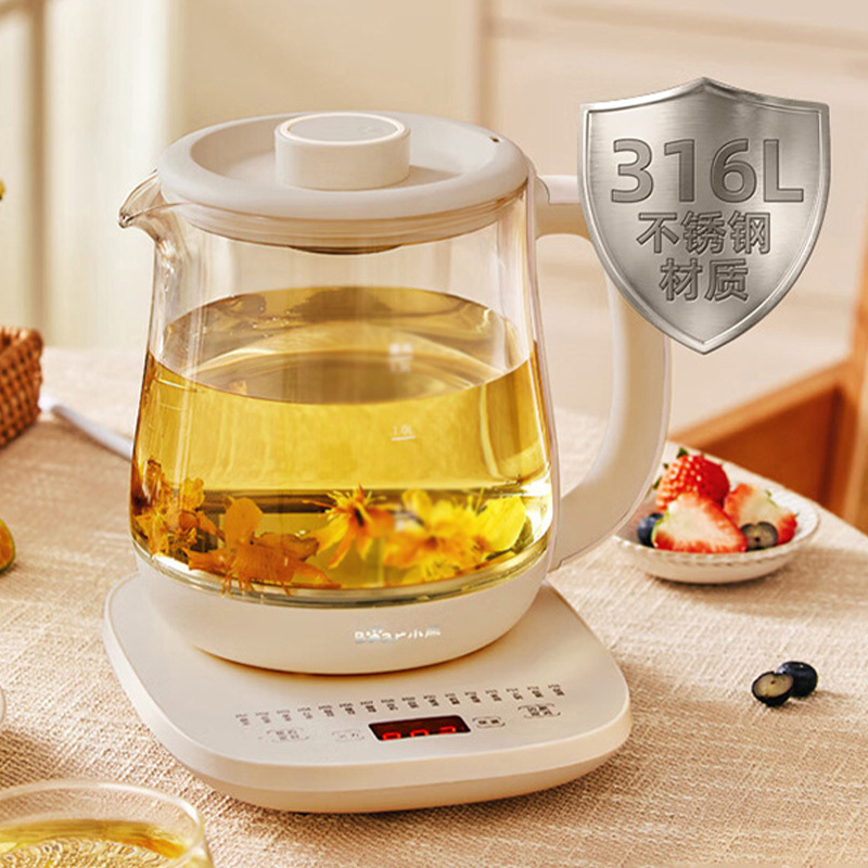 小熊养生壶1.5L轻松烹煮一壶多用清洗便捷YSH-E15Q7高清大图