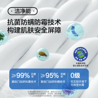城市爱情床垫 -CM003 乳胶独袋弹簧席梦思床架双人床垫子 全能舒睡床垫(乳胶+独袋弹簧)