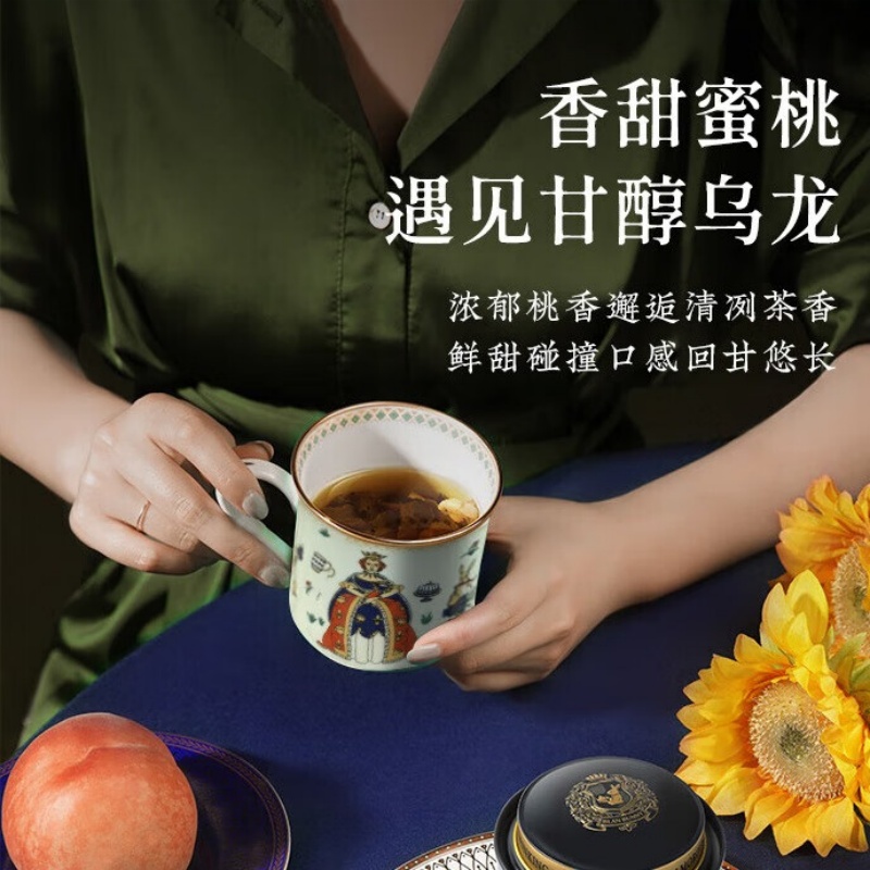 布兰兔白桃乌龙茶空中花园套盒 72g高清大图