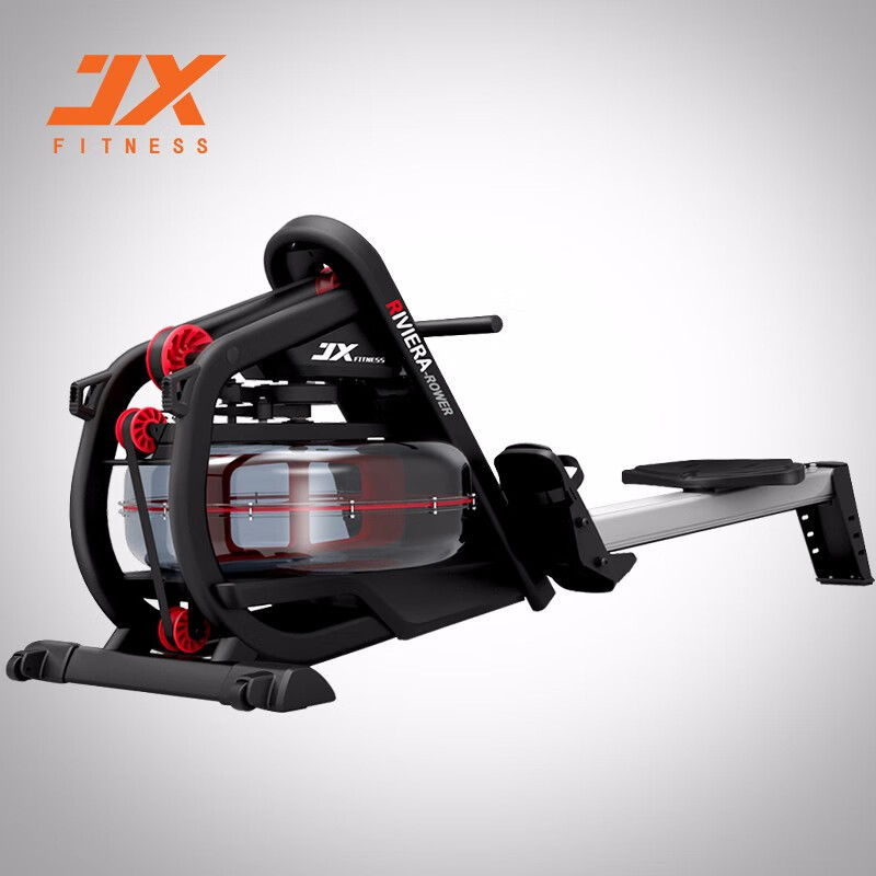 军霞(JUNXIA)JX-2038划船机家用水阻健身器材划船器收腹运动器材-
