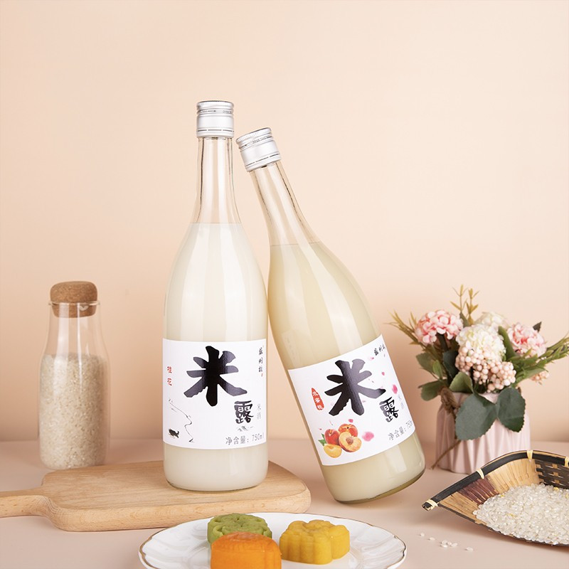 苏州桥桂花米露米酒甜酒酿糯米酒汁醪糟米酿冬酿酒女士低度酒桂花米露