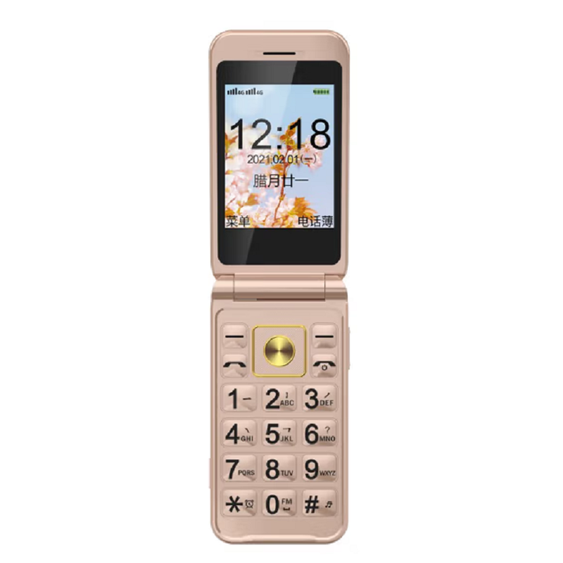 翻盖接听一键sos天语ktoucht9s全网通4g翻盖手机移动联通电信老人手机