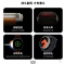 绘邦『官方正品』新款C800ultra(Fitpro)蓝牙通话音乐心率血氧血压睡眠监测智能 金色黑胶