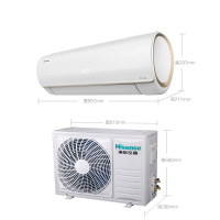 海信(Hisense) 1.5匹 变频 KFR-35GW/EF20A2(1P45) 2级能效 智能 冷暖 挂机空调