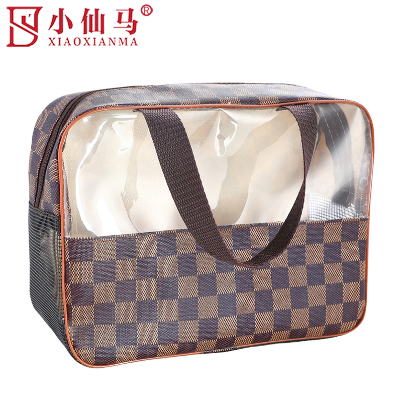 小仙马 洗漱包 收纳包 25*9*18cm(透明款)个高清大图