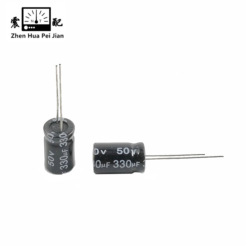 震配 正容量铝电解电容器 CD10/CD11-50V330μF(16V25V35V63V备注) 只高清大图