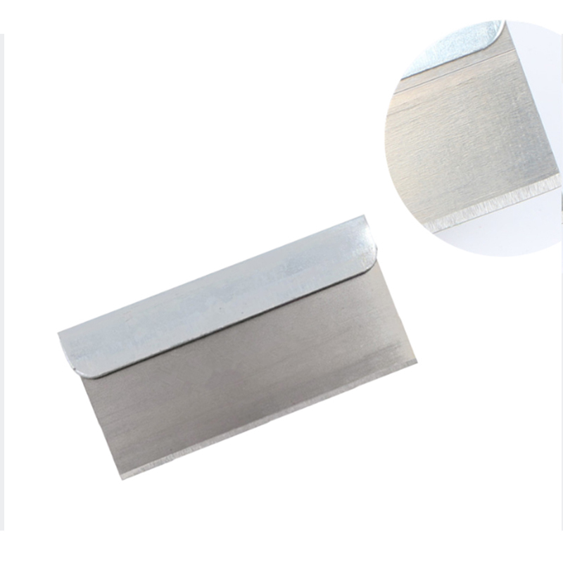 得力 单面保安刀片 5片/盒 清洁小刀片 多用途 加厚美工刀片 参数