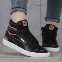 PUMA彪马女鞋2020冬季新款高帮运动鞋黑色休闲鞋复古板鞋374662