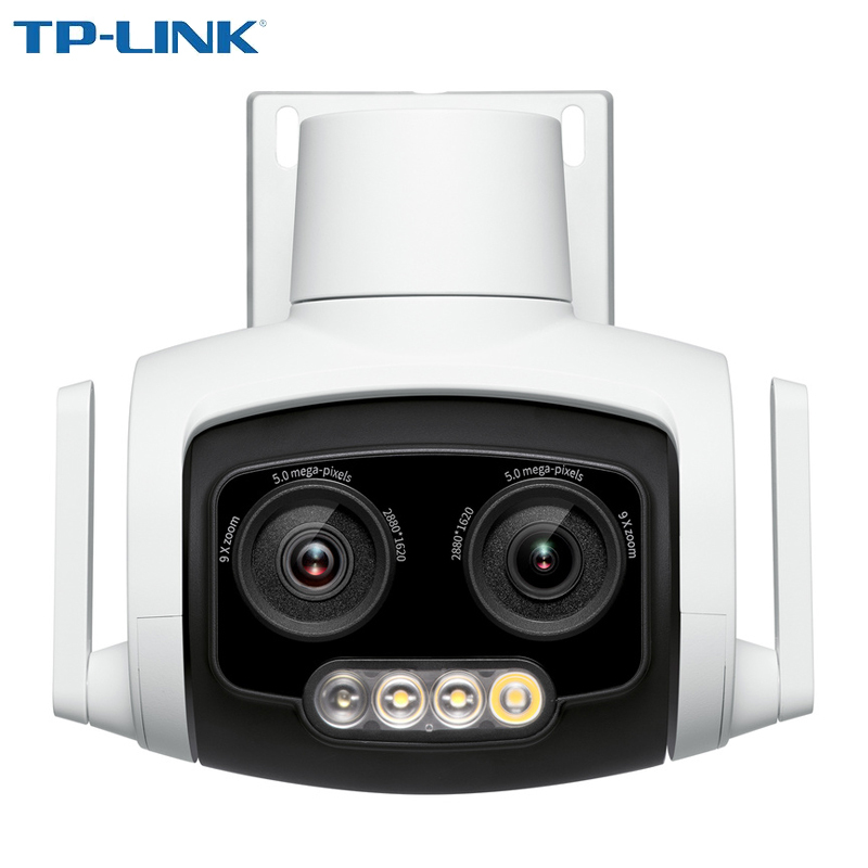 500万双目变焦全彩ai室外无线球机 智能家用商用安防监控户外摄像头