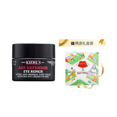 科颜氏(Kiehl's)男士淡纹紧实修护眼霜14ml