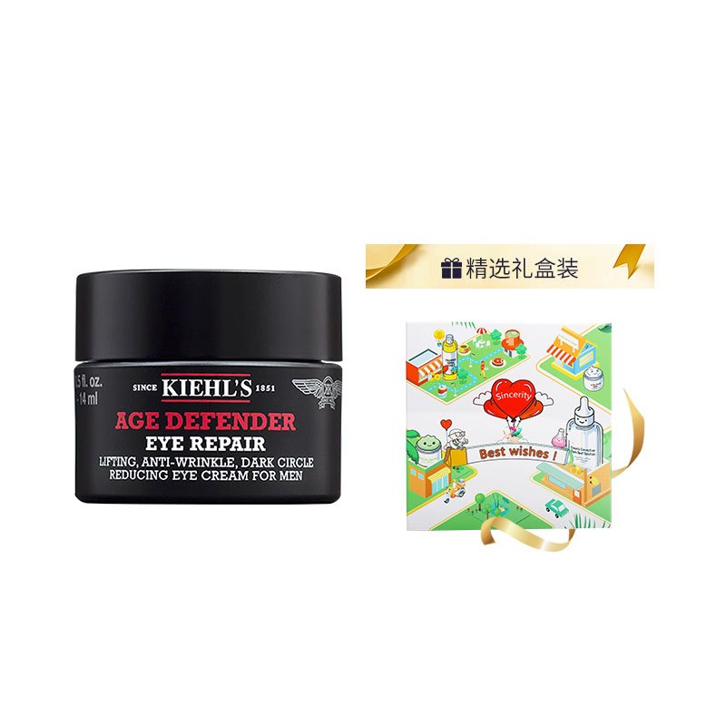 科颜氏(Kiehl’s)男士淡纹紧实修护眼霜14ml