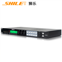 狮乐(SHILE)天琴五号 卡拉OK前级数字效果器 KTV话筒防啸叫混响器家用K歌混音器