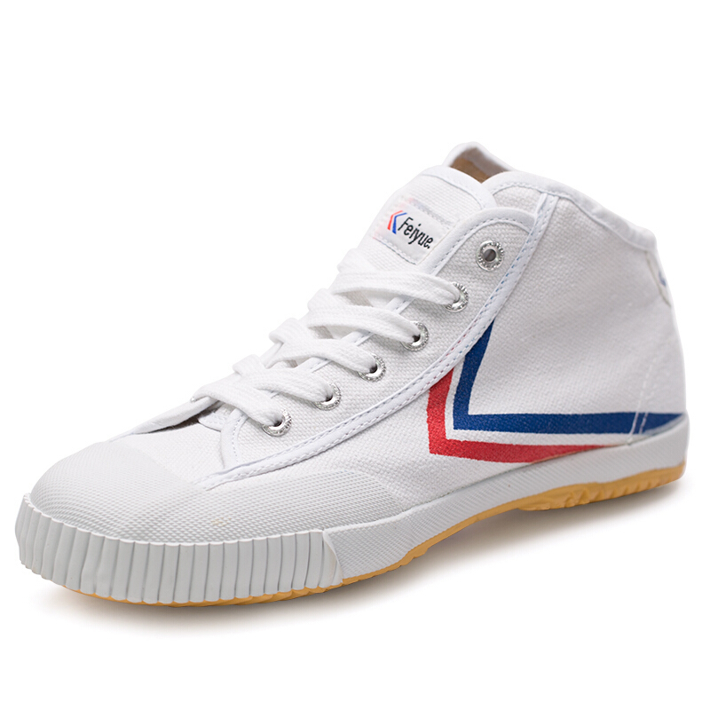 Feiyue/飞跃中帮帆布鞋男女小白鞋学生田径鞋运动鞋法国版503