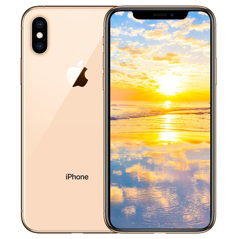 Apple/苹果XS智能手机 移动联通电信4G全网通手机(海外版新机激活)全面屏iphone手机 512GB 金色
