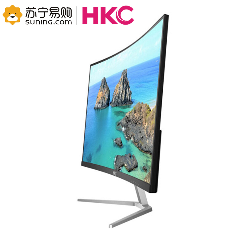 惠科HKC27英寸 曲面液晶显示器 电脑台式机屏幕 微边框广视角 VA屏 C7000 PRO 27寸曲面液晶显示器