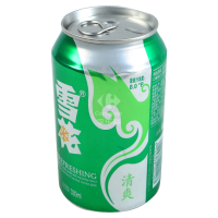 雪花啤酒(Snowbeer)8度清爽 330ml*24听 整箱装